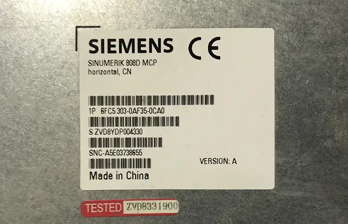 صفحه کلید صنعتی - 6fc5203-0ac00-0aa10 - Siemens