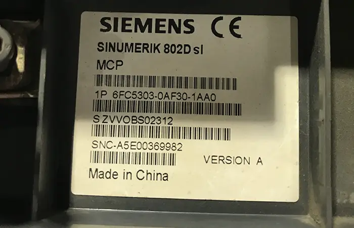 صفحه کلید صنعتی - 6fc5303-0af30-1aa0 - Siemens - 6fc5203-0ac00-0aa9