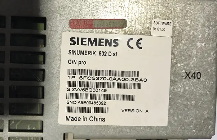 کنترلر صنعتی - زیمنس - Siemens - 6FC5370-0AA00-3BA0
