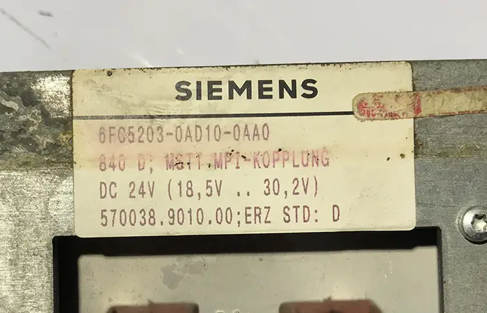صفحه کلید صنعتی - 6fc5203-0ac00-0aa3 - Siemens