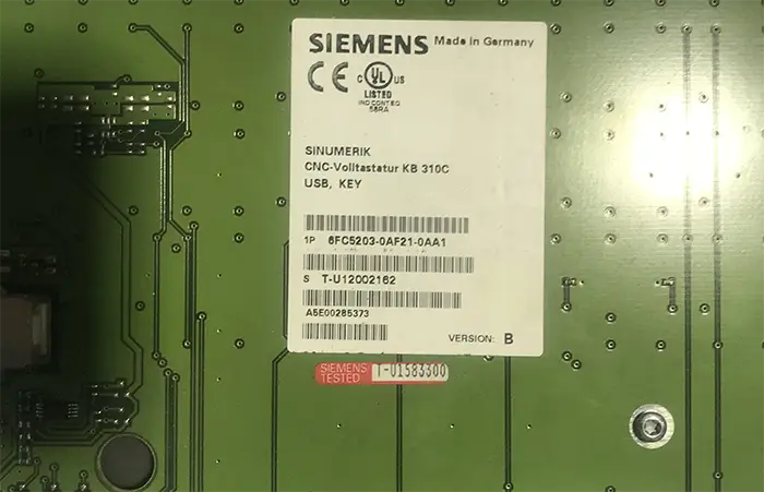 صفحه کلید صنعتی - 6FC5203-0AF21-0AA1- Siemens