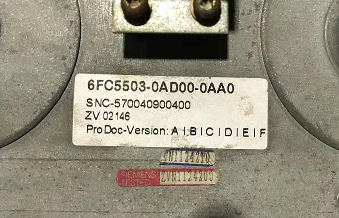 صفحه کلید صنعتی - 6fc5203-0ac00-0aa13 - Siemens