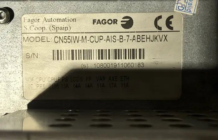 کنترلر صنعتی - فاگور - FAGOR - 8055i-m - FAGOR 8055i-m